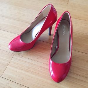 🔥shoes 3 for $30🔥 Red cute heel